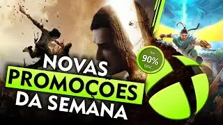 CHEGOU A HORA! NOVAS OFERTAS da SEMANA do XBOX LIBERADAS! DEALS WITH GOLD e MAIS!