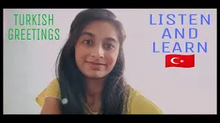 EASY TO LEARN SOME Turkish Words | Learn the Turkish with Dhanvi Bavishi | EP-3