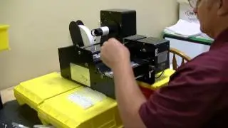 Bottlematic Label Applicator with Marker