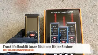 Tacklife Backlit Laser Distance Meter Review