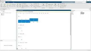 MATLAB modification of elements of vectors and matrices