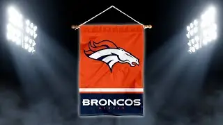 Denver Broncos House Banner Flag