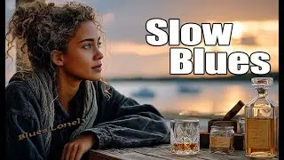 Blues Lonely | Slow Blues Session (60 Min) &ndash; Electric Guitar & Deep Bass