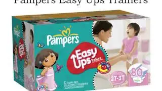 Pampers Easy Ups Trainers for Boys