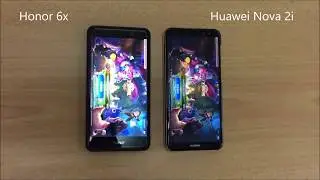 Huawei Nova 2i (Mate 10 lite, honor 9i) vs Honor 6x - Speed Test