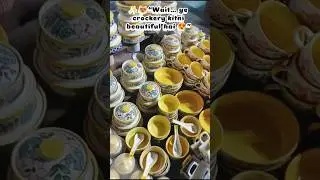 So Beautiful Ceramic Dinner Set 😍 | Perfect for Home & Gifts ✨ #ytshorts# #shorts#market#beautiful