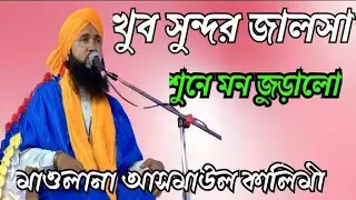 Moulana Asmaul Houqe Kalimi new Jalsa 2022 ll Bairgachhi Jalsa ll