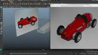 3D Basics in Maya - Modeling a Toy Car Part 2