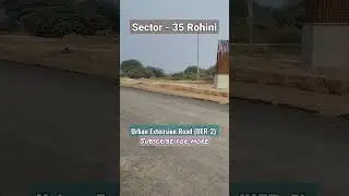 UER-2 Sector - 35 Rohini #shorts #uer2 #delhi #nhai