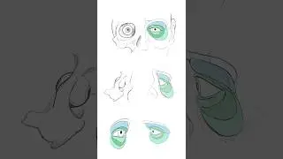 Drawing The Area Around Eyes  #drawing #drawingfigures #sketching #art