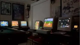 Midnight Arcade Ambiance 🏯🌙📺👾