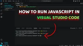 How To Run Javascript In Visual studio code