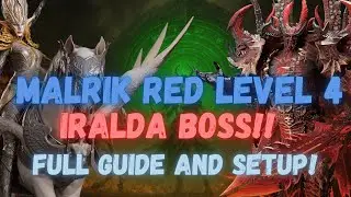 Level 4 Red Crystal | Frostburn & Platform Killer & Iralda Boss | Malrik Pt.2 | Watcher of Realms