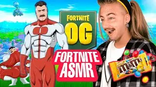 Szeptana i Mlaskana Recenzja Omni-Mana w Fortnite OG (Cukierki M&M's & ASMR)