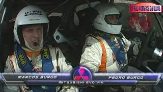 Pedro Burgo ~ Marcos Burgo | Lancer Evo VIII Gr.A | Rallye Comarca da Ulloa 2010 [ON BOARD]