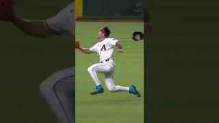 Corbin Carroll! Good catches! #mlb #baseball #sports #highlights #arizona #dbacks #houston #astros