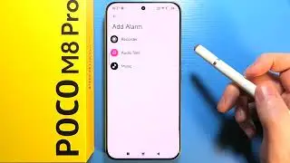 POCO M8 Pro 5G: Как установить пользовательский звук будильника