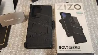 ZIZO / BOLT SERIES:  PHONE CASE AND HOLSTER UNBOXING [Samsung Galaxy S22 Ultra]