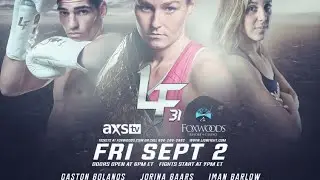 LION FIGHT 31: Scott Kent, Angela Whitley & Amine Ballafrikh