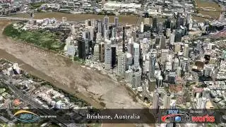 Brisbane 3D Model by PLW Modelworks