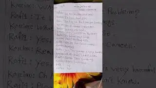 dialogue smoking class 8 english 1st#education #viral