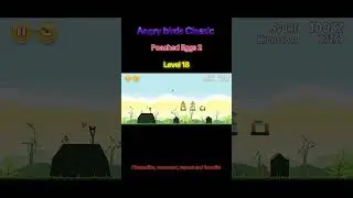 Angry Birds Classic (Reds First Flight) Poached Eggs 2 [level 18] {3 STARS ⭐️}
