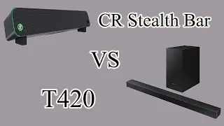 Samsung T420 VS Mackie CR Stealth Bar