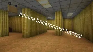Super simple tutorial to infinite backrooms generation!