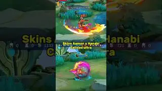 Skin de Aamon y Hanabi en calidad Ultra #mlbbnextcreator #projectnext #mobilelegends