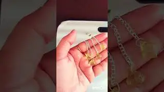 DIY earings making at home #diy #earingsmaking #earrings #silverchain #greenearings