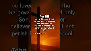A Love That Saves | John 3:16 #shortsbible