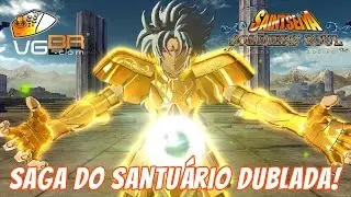 Os Cavaleiros do Zodíaco: Alma dos Soldados Saga Do Santuário DUBLADO