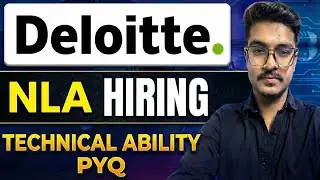 Deloitte NLA 2026 Technical Ability Questions | Repeated Technical Questions