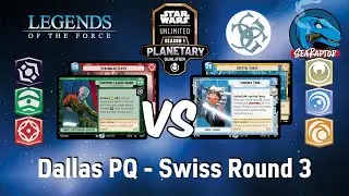Star Wars Unlimited - Set 5 Dallas PQ (Sealed) - Swiss Round 3: Snoke vs. Ahsoka