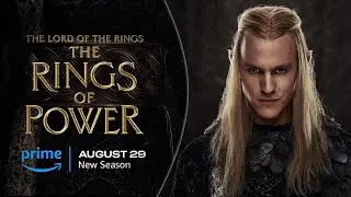 The Lord of the Rings The Rings of Power, by Louise Hooper , with Morfydd Clark, Charlie Vickers