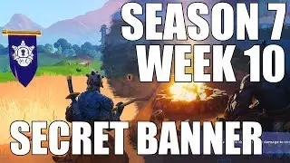 Fortnite - Find the secret Banner in Loading Screen #10 (Season 7 Week 10)
