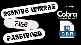 WinRAR Password Cracker 100% Success Rate- Easy to Use-No Data Loss-Cobra RAR Password Remover Tool