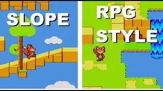 SMS Game Maker - Update 1 (Slope / Top down gameplay)