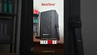 Speaker karaoke simple untuk indoor dan outdoor! MAX08BX!