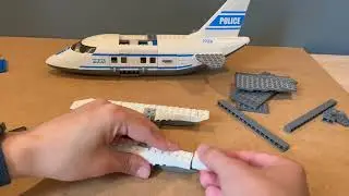 lego City 7723: Police Pontoon Plane Speed Build