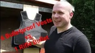 How Many BULLETPROOF Vests Does it Take to STOP RIFLE ROUNDS?