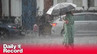 Wet bank holiday weather ends a record-breaking dry spring