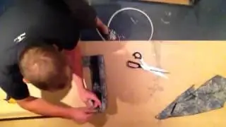 Making pelmets for tommy