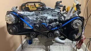 EJ225 Subaru 2.5 brand new engine with enhancement  2007 Forester season 2 part 7