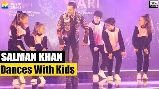 Salman Khan Dancing with KIDS at CHINGARI, India&rsquo;s First Crypto Token event