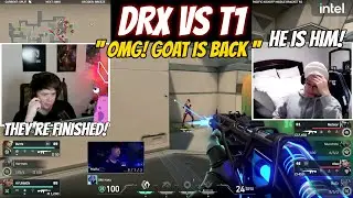 Valorant Streamers React to DRX vs T1 Unbelievable Moments in VCT Pacific Kickoff