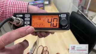 CRT ALPHA CB Radio AM FM présentation GoTechnique