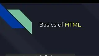 04 - Learn HTML/CSS - Basics of HTML