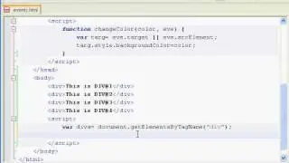 Javascript Events tutorial - 2