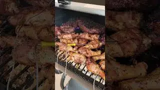 Grilling on Z Grill